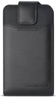 BNY-WIRELESS Compatible for  LG Stylo 3 / Plus XXL Size Vertical Leather Belt Clip Holster Cover (Phone with OTTER BOX Defender/Battery or Thick Case on)